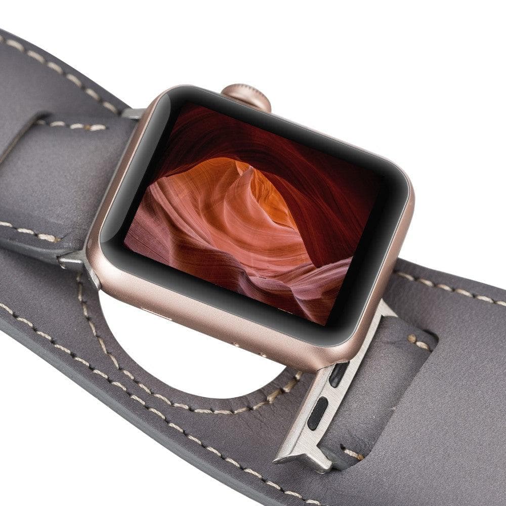 Salford Cuff Apple Watch Leather Strap Bouletta
