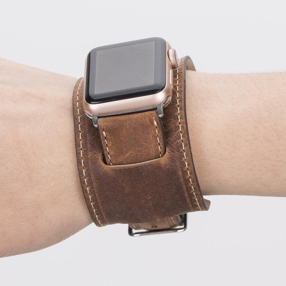 Salford Cuff Apple Watch Leather Strap Bouletta