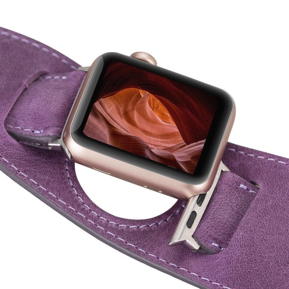 Salford Cuff Apple Watch Leather Strap Bouletta