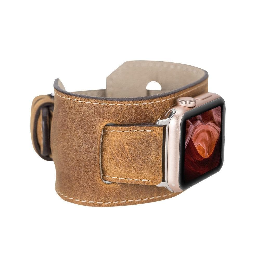 Salford Cuff Apple Watch Leather Strap G19 Bouletta