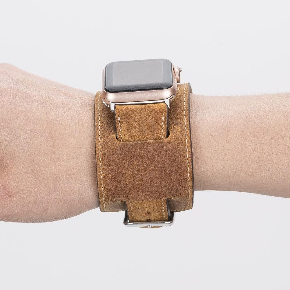 Salford Cuff Apple Watch Leather Strap Bouletta