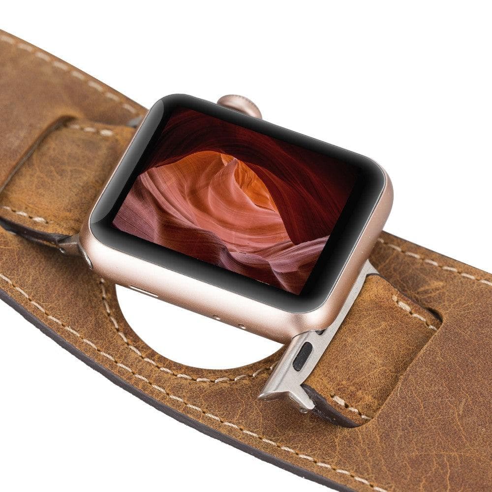 Salford Cuff Apple Watch Leather Strap Bouletta