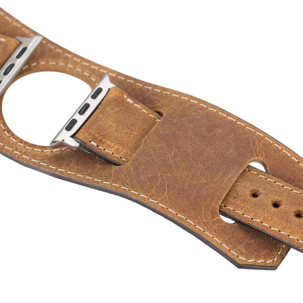 Salford Cuff Apple Watch Leather Strap Bouletta