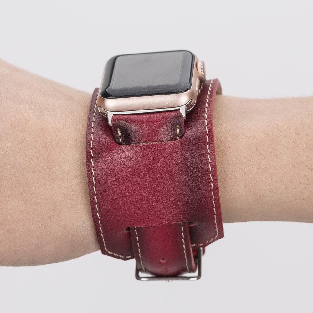 Salford Cuff Apple Watch Leather Strap Bouletta