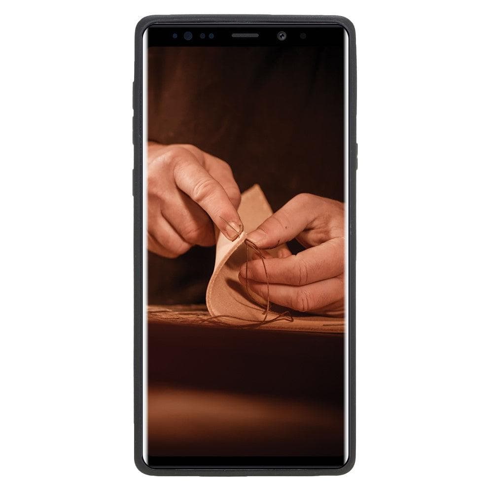 Samsung Galaxy Note 9 Series Flexible Leather Back Cover with Stand Bouletta LTD