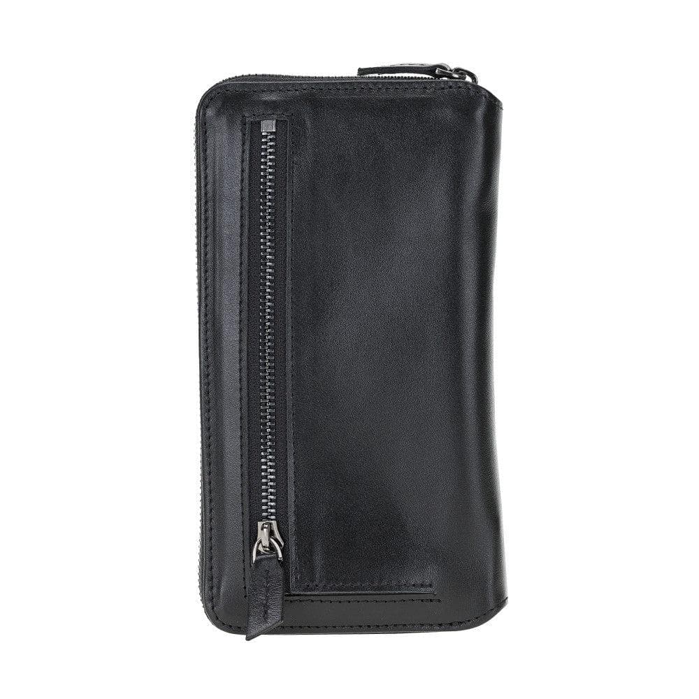 Samsung Galaxy S10 Series Leather Pounch Magnetic Cover Case Samsung S10 / Rustic Black Bouletta