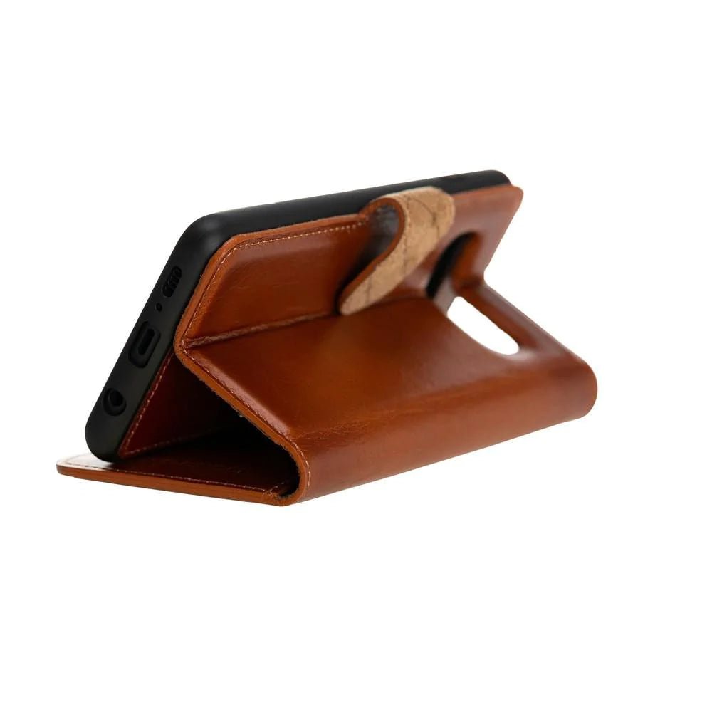 Samsung Galaxy S10 Series Leather Wallet Cover Folio Case Bouletta