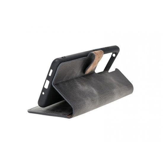 Samsung Galaxy S20 Series Leather Wallet Folio Case Bouletta