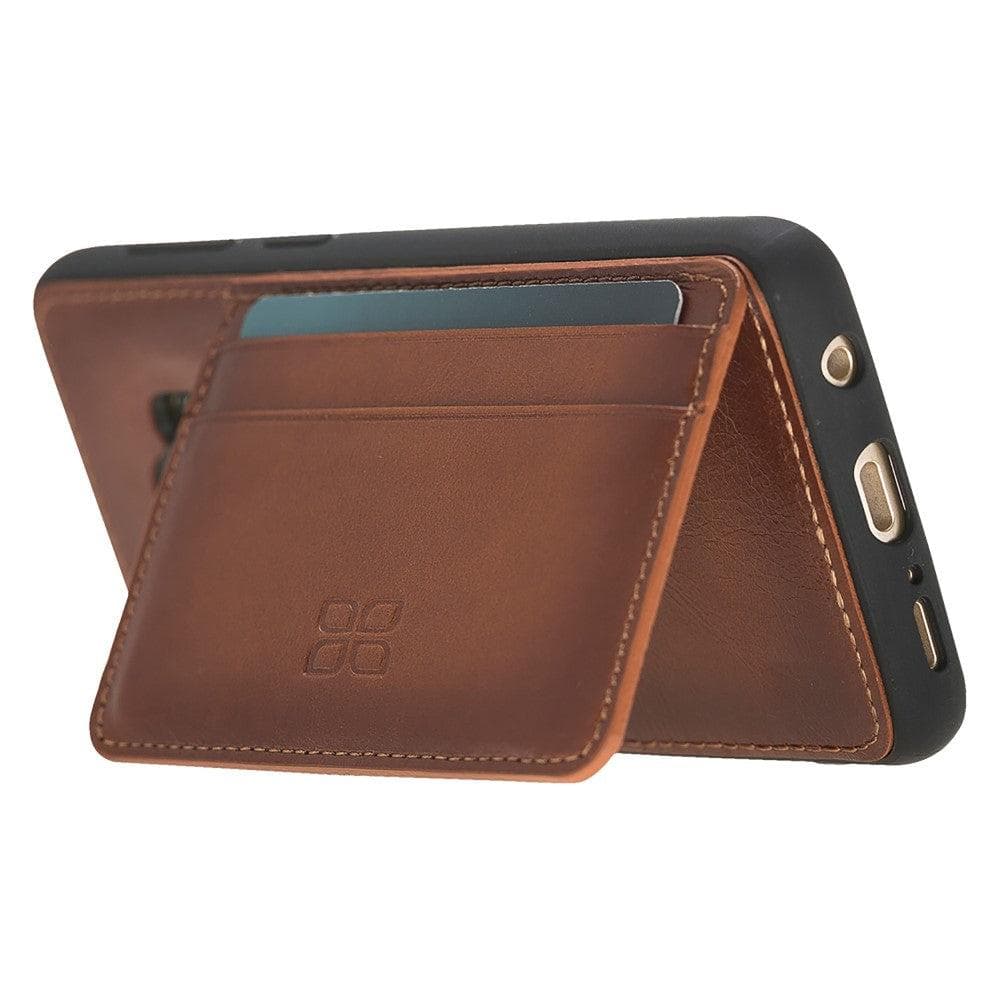 Samsung Galaxy S9 Series Flexible Leather Back Cover with Stand Bouletta