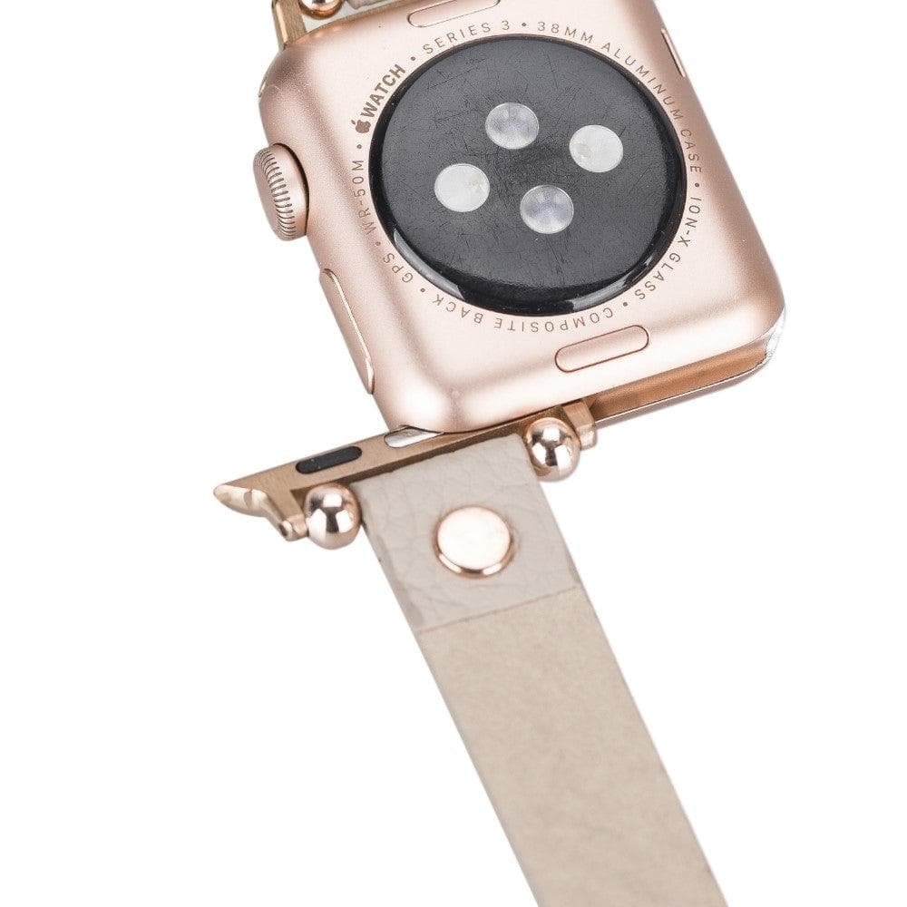 Shibden Ferro Apple Watch Leather Watch Strap Bouletta