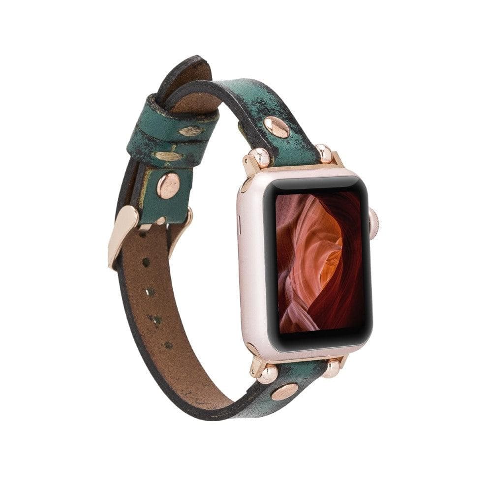 Shibden Ferro Apple Watch Leather Watch Strap V6 Bouletta LTD