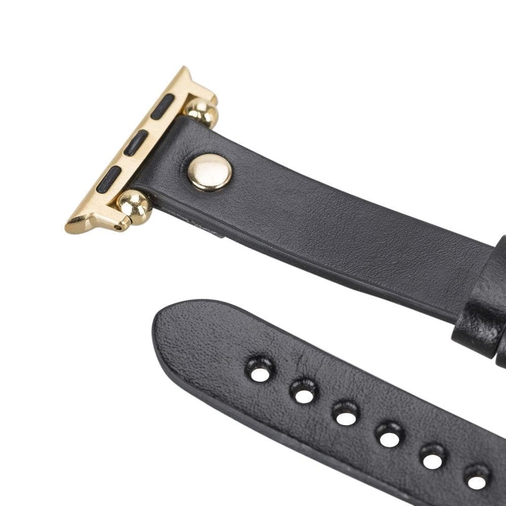 Sizergh Ferro Apple Watch Leather Strap Bouletta LTD