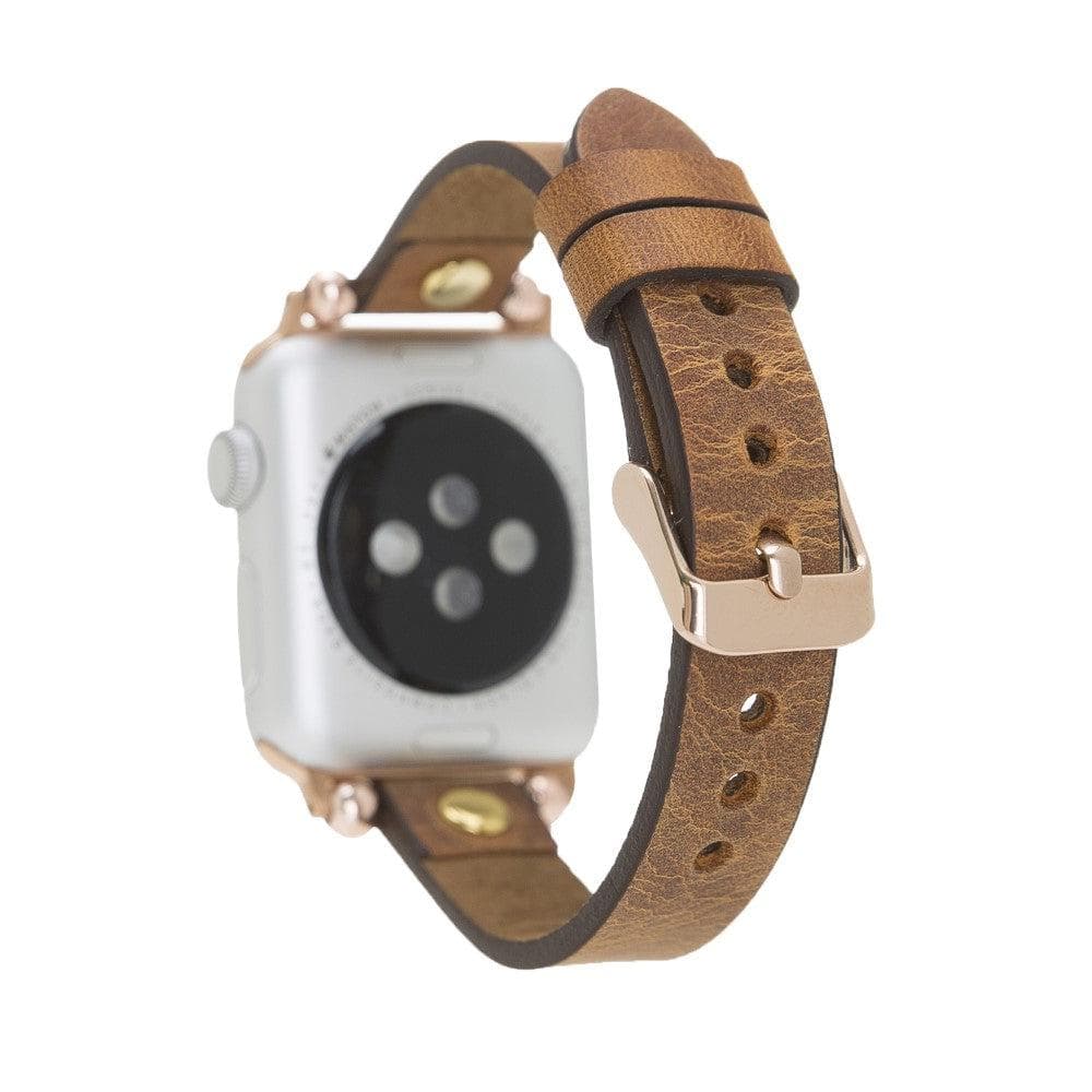Sizergh Ferro Apple Watch Leather Strap Bouletta LTD