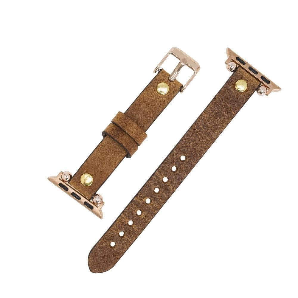 Sizergh Ferro Apple Watch Leather Strap Bouletta LTD
