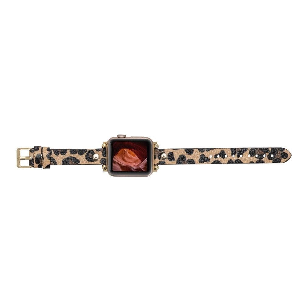 Sizergh Ferro Apple Watch Leather Strap Bouletta LTD