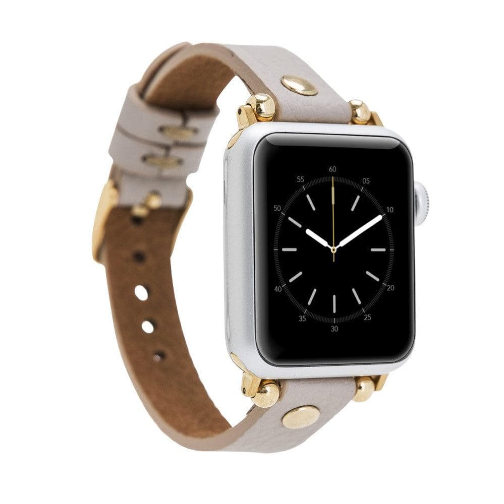 Sizergh Ferro Apple Watch Leather Strap ERC3 Bouletta LTD