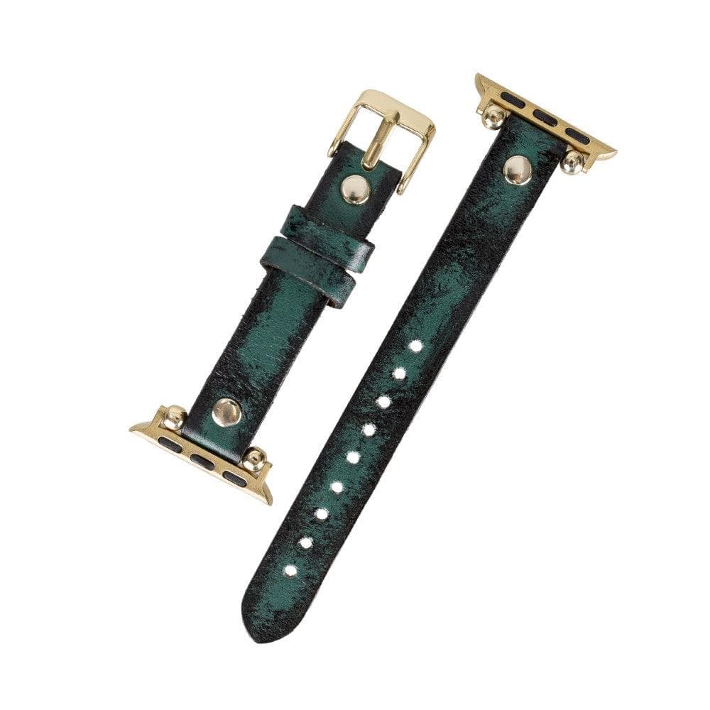 Sizergh Ferro Apple Watch Leather Strap Bouletta LTD