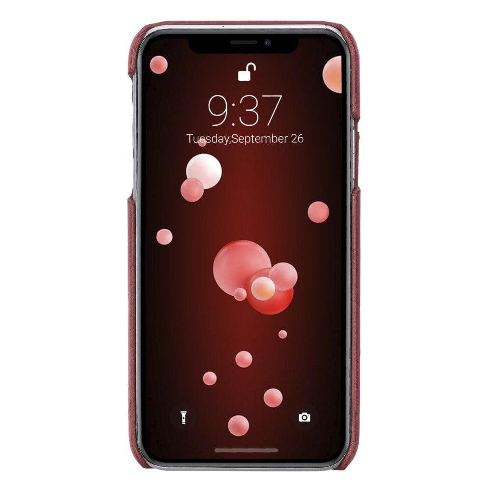 Ultimate Holder Genuine Leather Back Cover for iPhone X Series Bouletta LTD