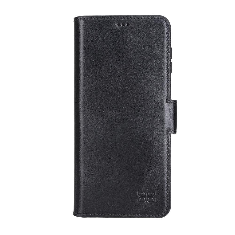 Xiaomi Note 9 Series Leather Wallet Folio Case Xiaomi Note 9 / Rustic Black Bouletta LTD