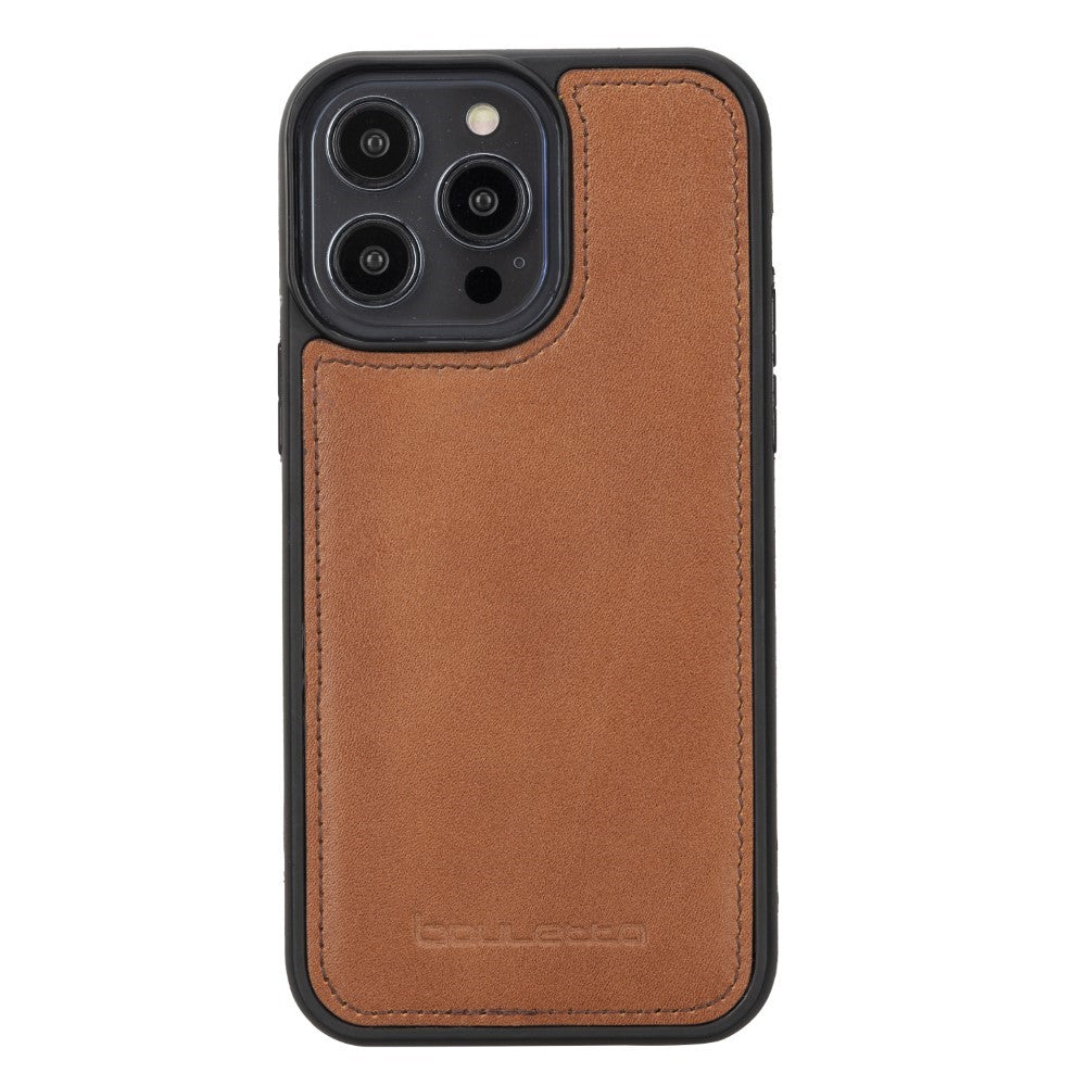 Apple iPhone 14 Series Detachable Leather Wallet Case Darker Color - MW