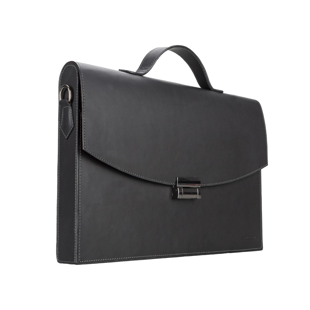 Gustavo Leather Laptop Bag