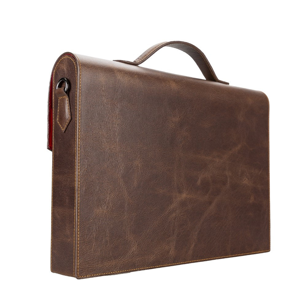Gustavo Leather Laptop Bag