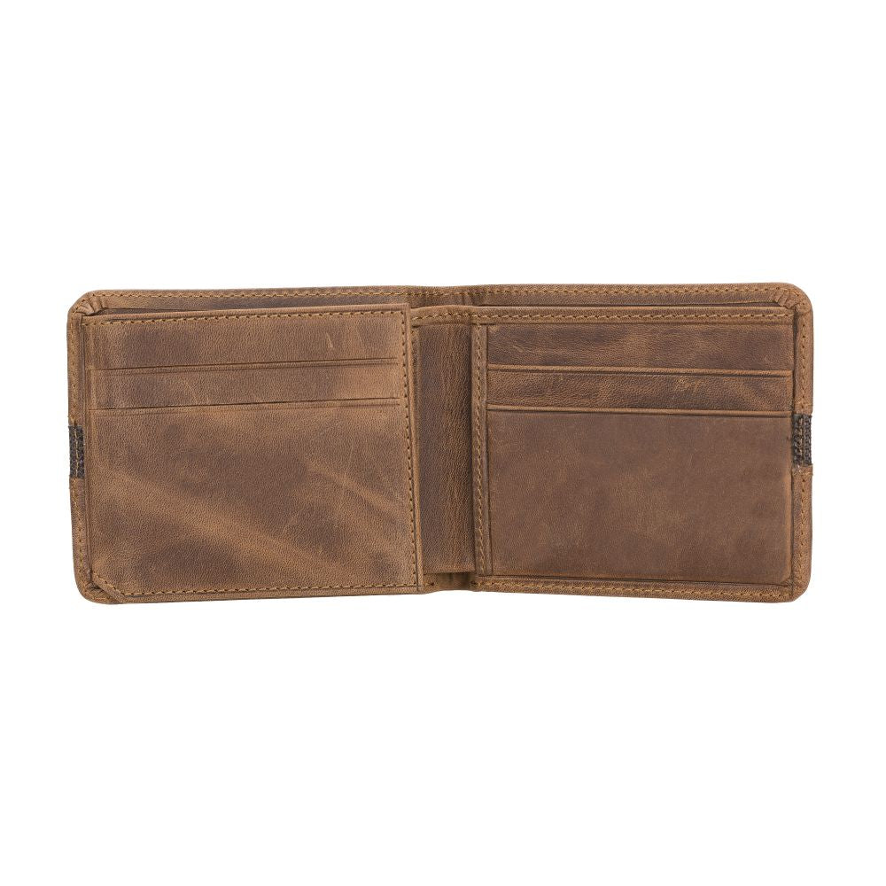 Benjamin Leather Wallet - Leather Card Holder