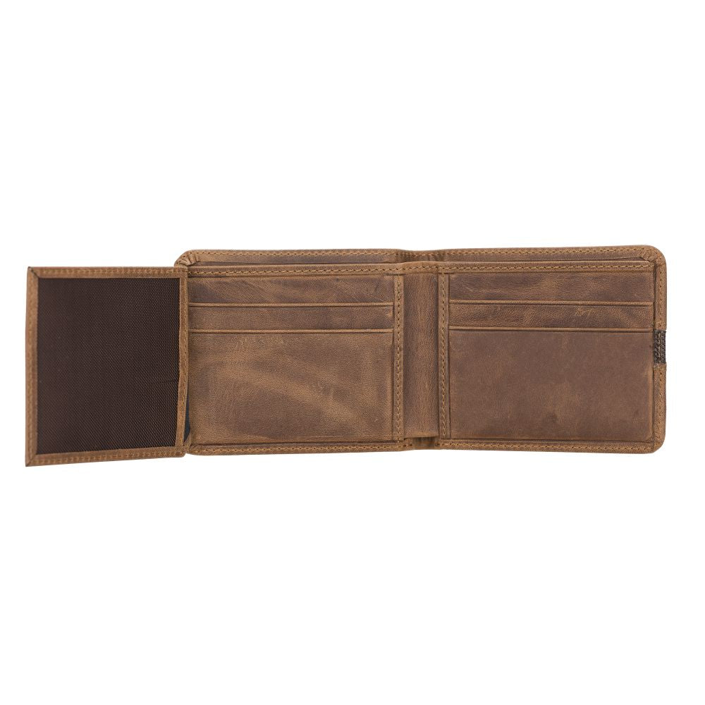 Benjamin Leather Wallet - Leather Card Holder
