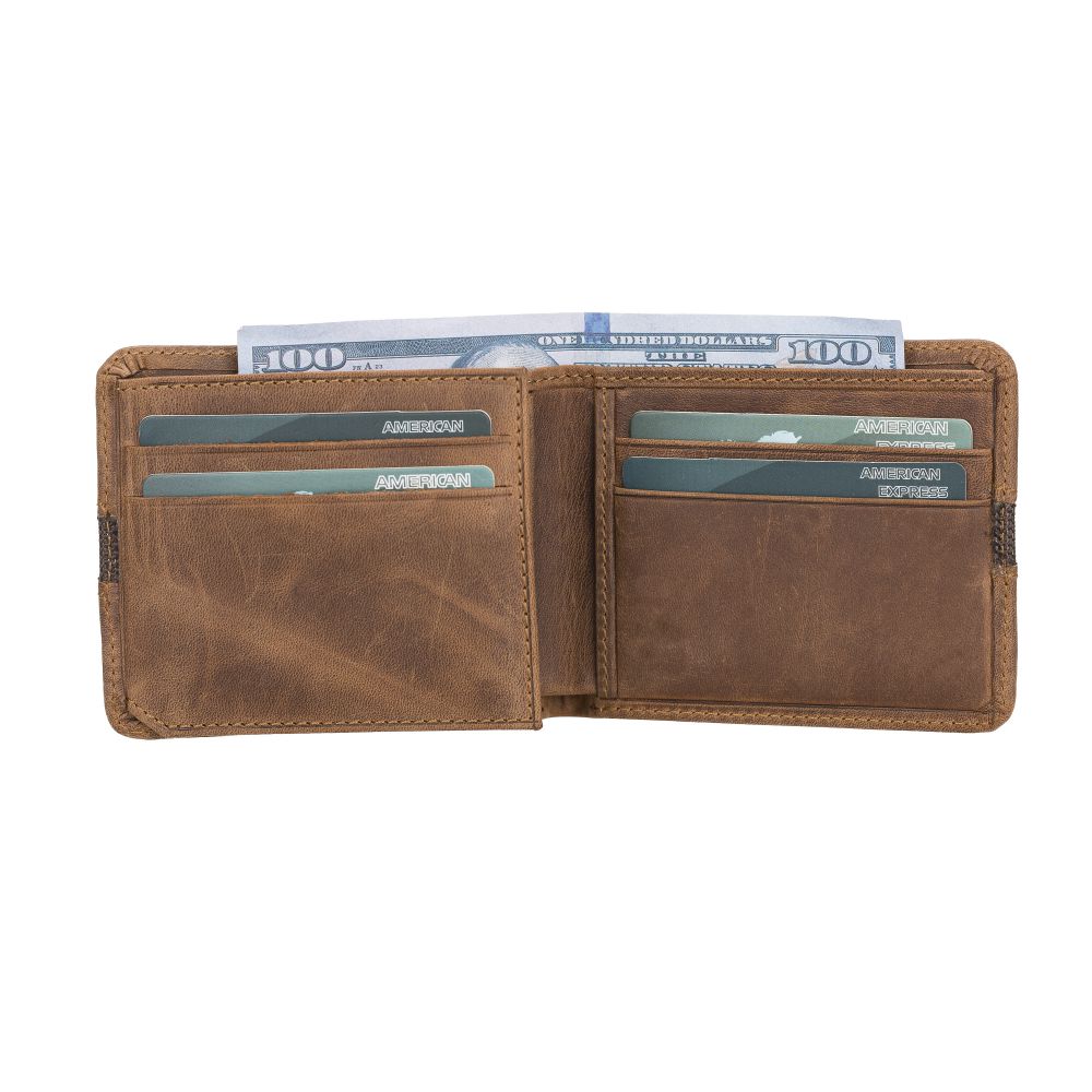 Benjamin Leather Wallet - Leather Card Holder
