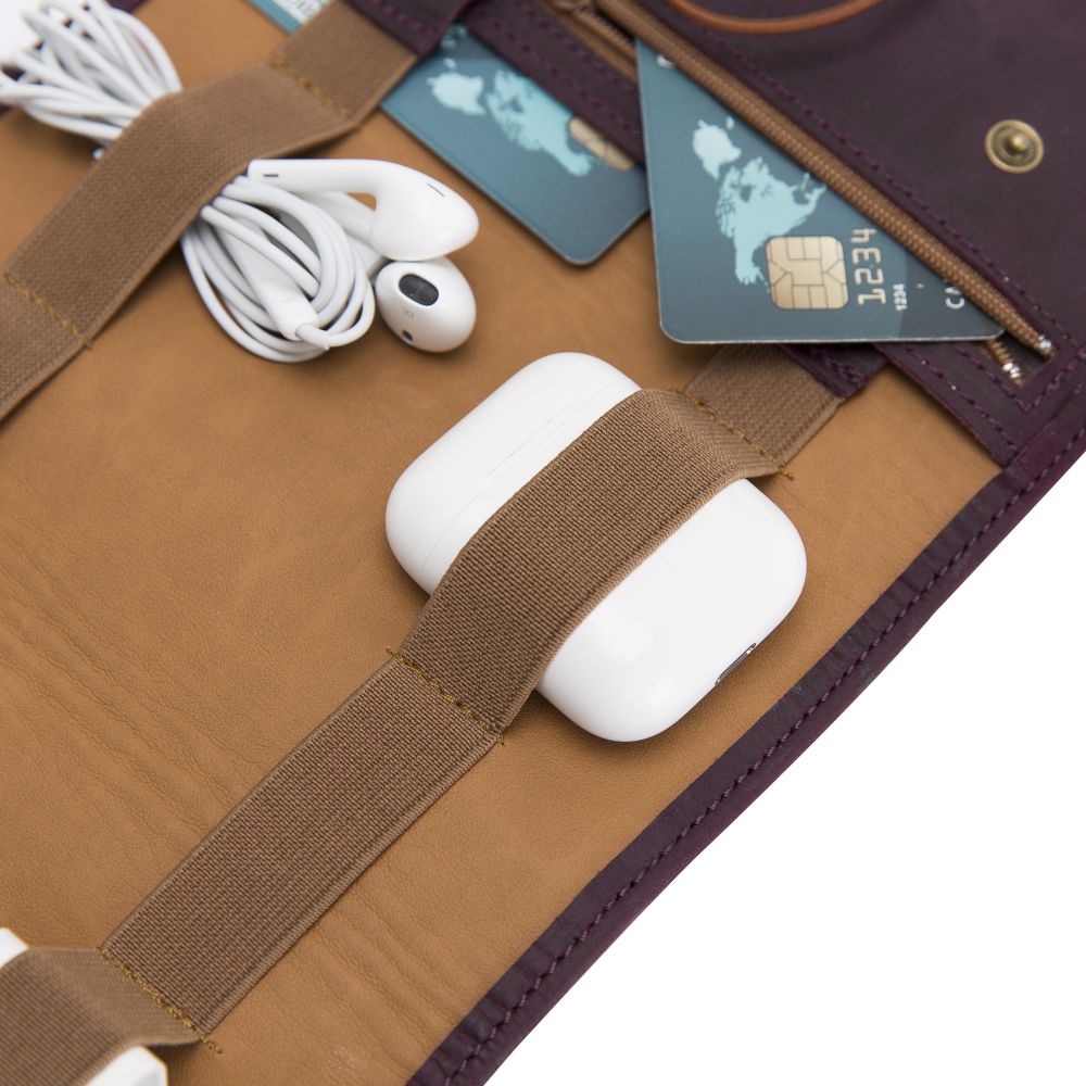 Leather Cable Organizer