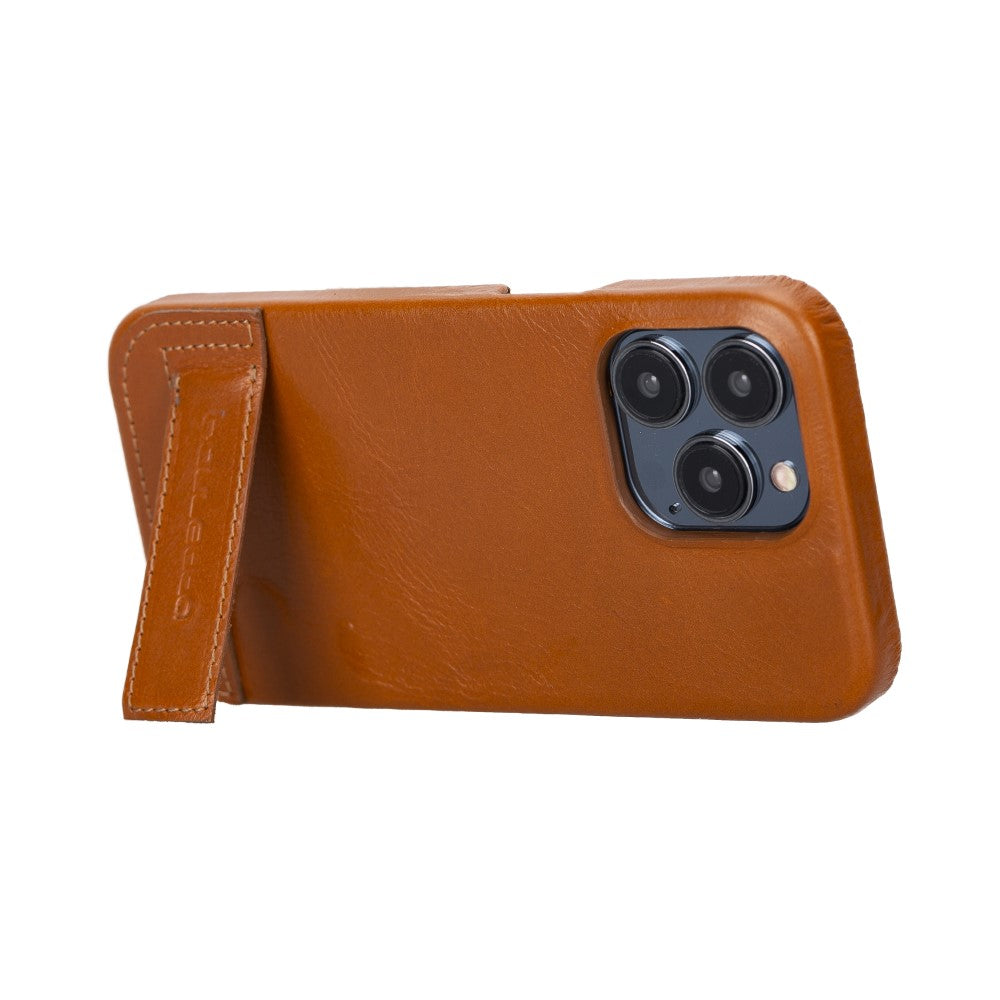 F360 Cover Base - Fully Leather Covered Back Cover Case with Stand for iPhone 13 Series