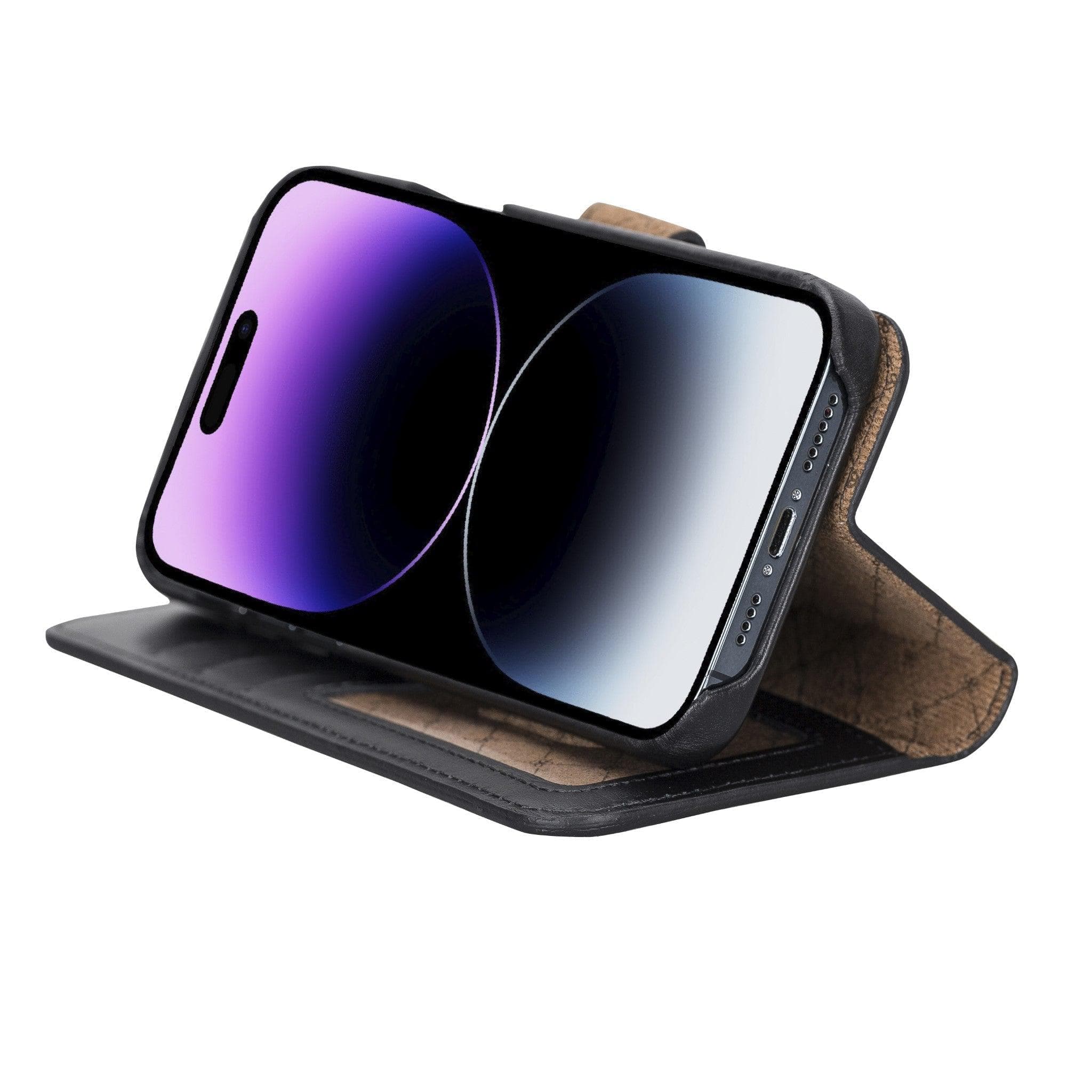 Apple iPhone 15 Series Full Leather Coating Detachable Wallet Case - Pre Order Bouletta LTD