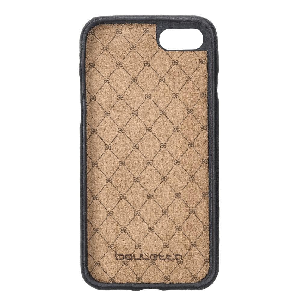 Apple iPhone 7 Series Leather Ultra Cover iPhone 7 / Rustic Black Bouletta