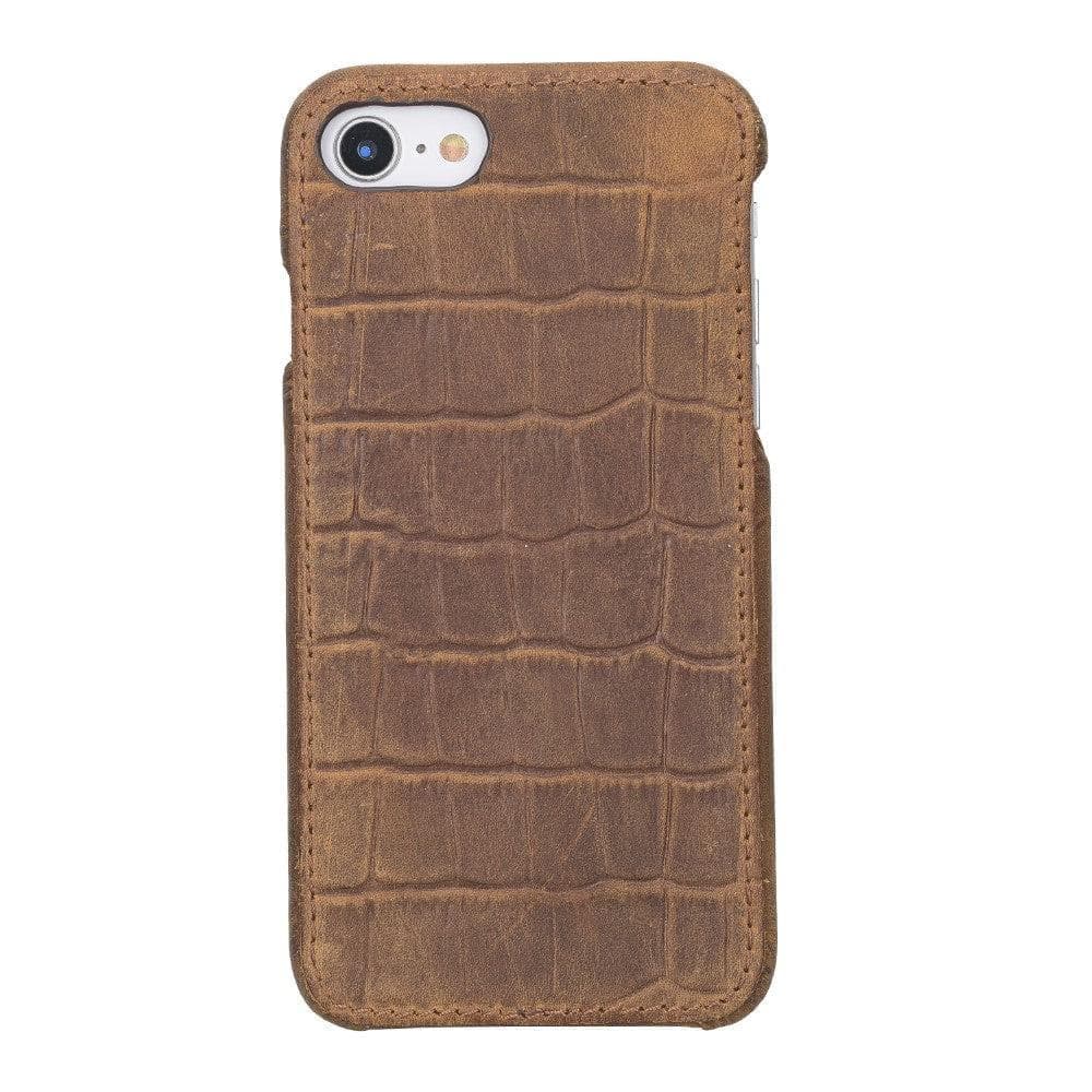 Apple iPhone SE series Leather Full Cover Case iPhone SE 1st Genaration / Dragon Brown Bouletta