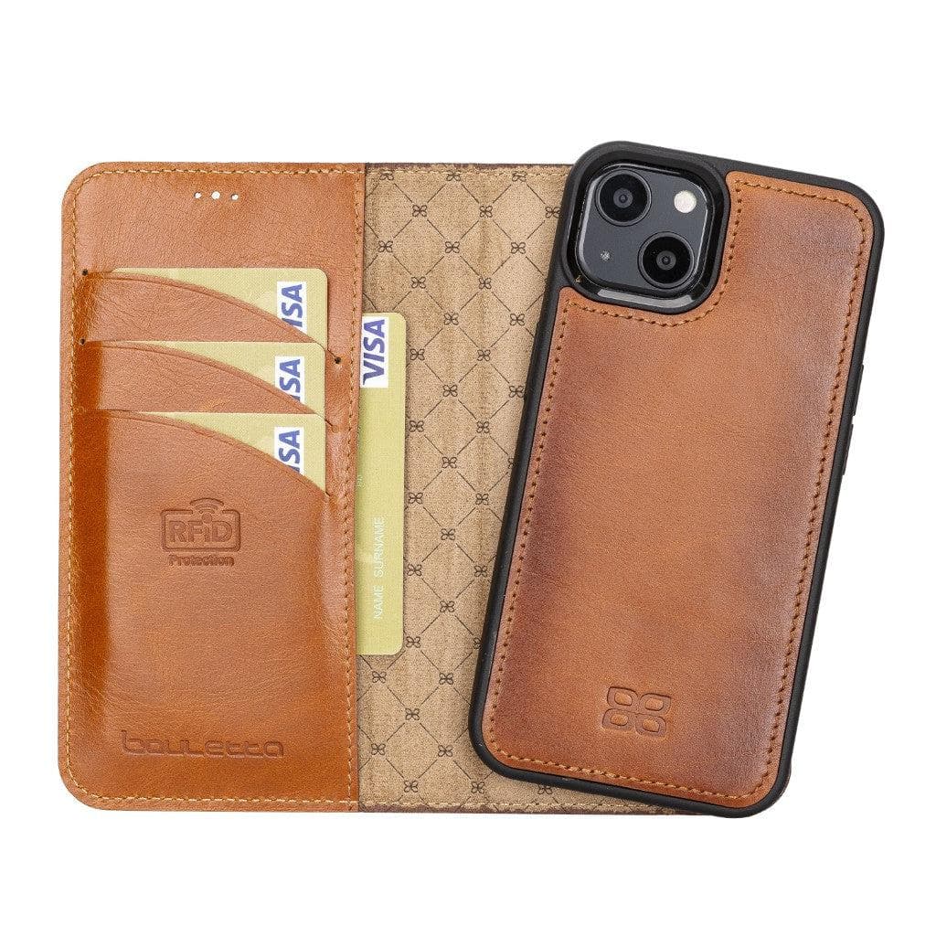 Detachable Leather Wallet Case for Apple iPhone 13 Series Bouletta LTD