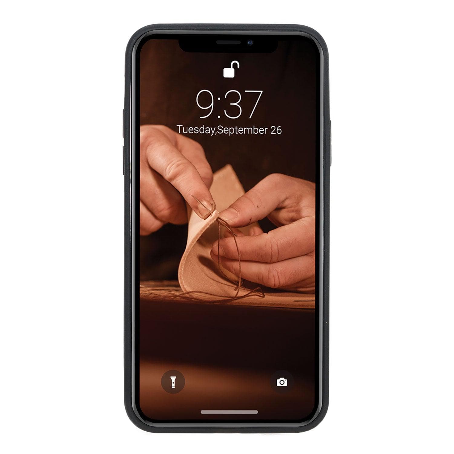 Flexible Leather Back Cover for Apple iPhone X Series Bouletta LTD