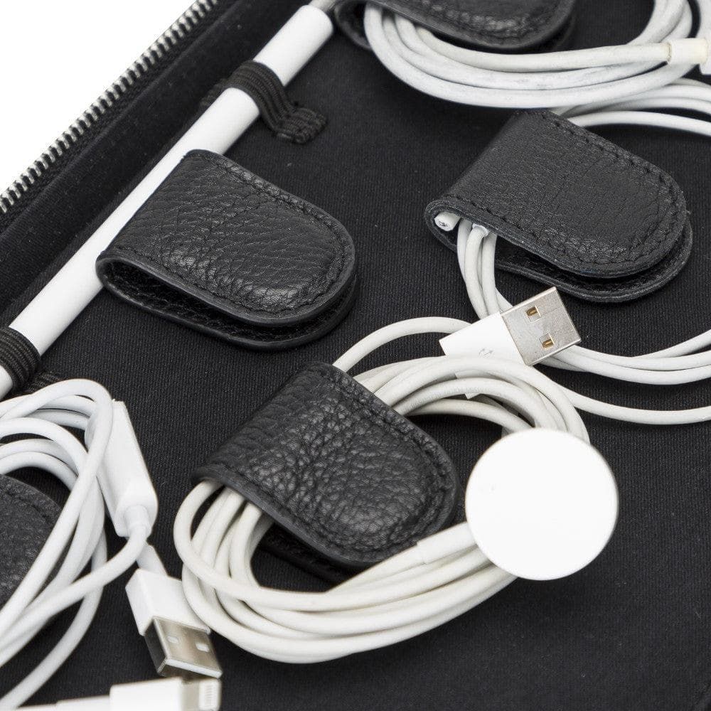 Leather Travel Cable Organizer Bouletta