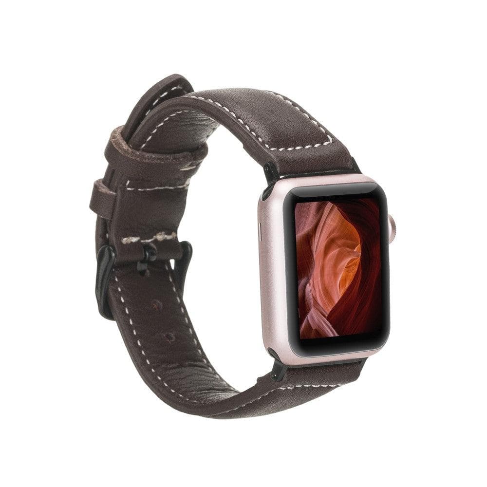 Lincoln Apple Watch Leather Strap Brown-nm1 Bouletta
