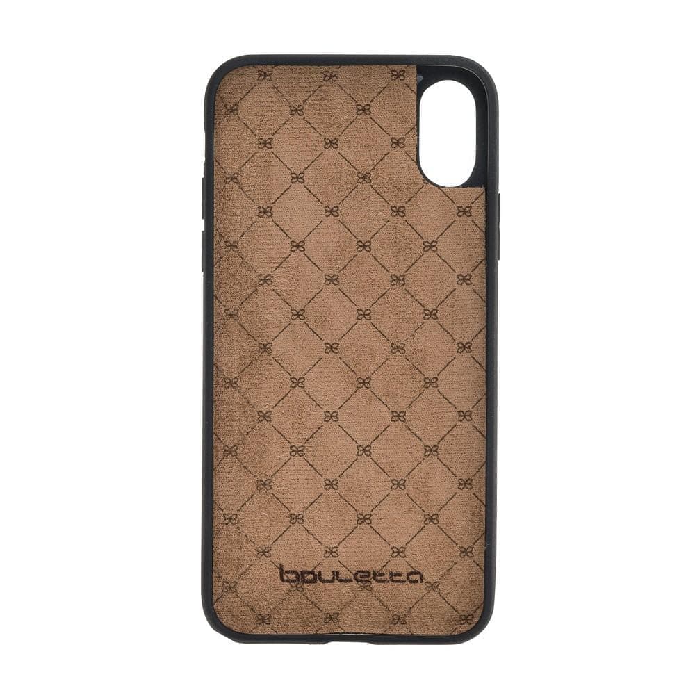 Apple iPhone X and iPhone XS Leather Back Cover with Card Holder Bouletta LTD