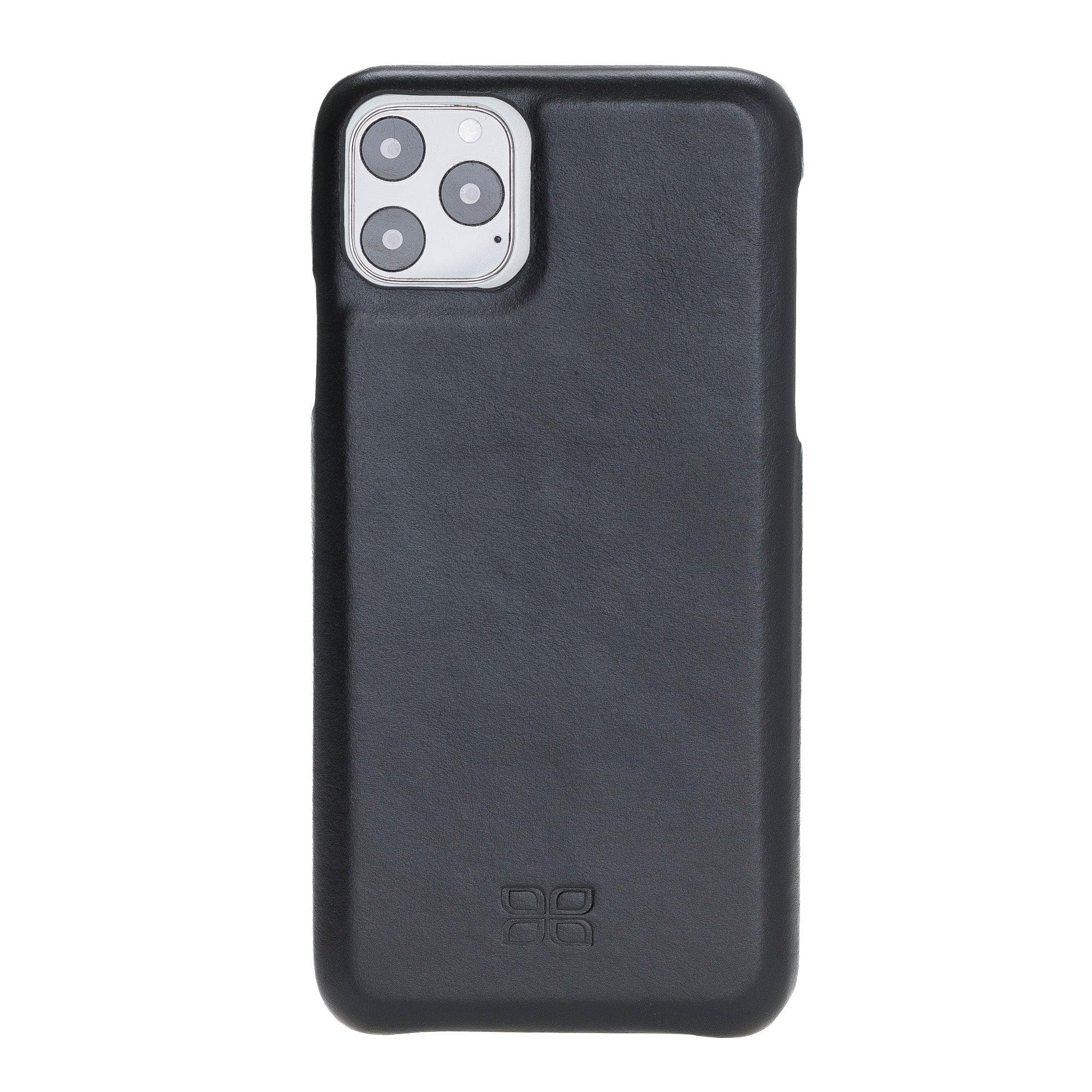 Bouletta Fully Leather Back Cover for Apple iPhone 11 Series İPhone 11 Pro Max / Black Bouletta LTD