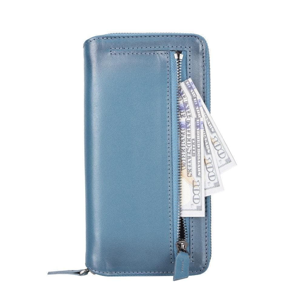Samsung Galaxy S22 Series Zippered Leather Detachable Wallet Case Bouletta LTD