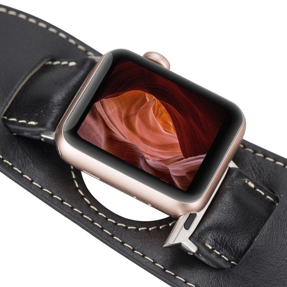 Salford Cuff Apple Watch Leather Strap Bouletta