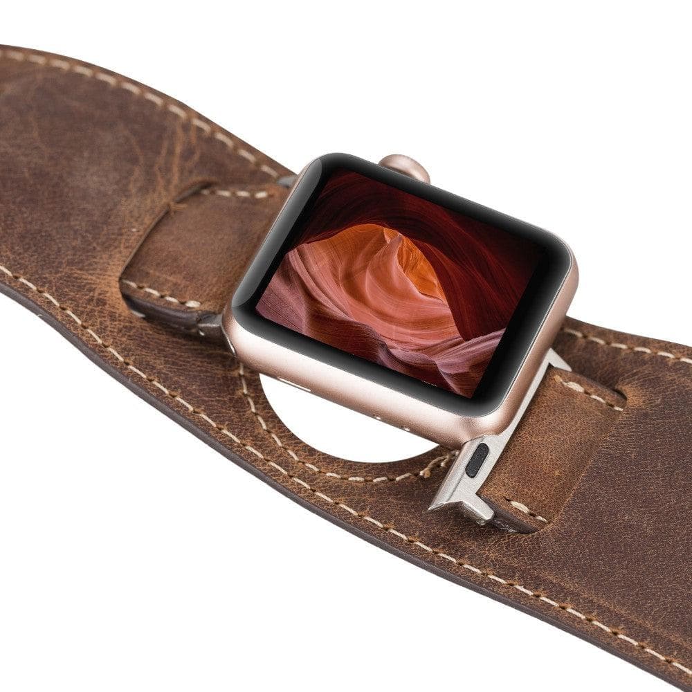 Salford Cuff Apple Watch Leather Strap Bouletta