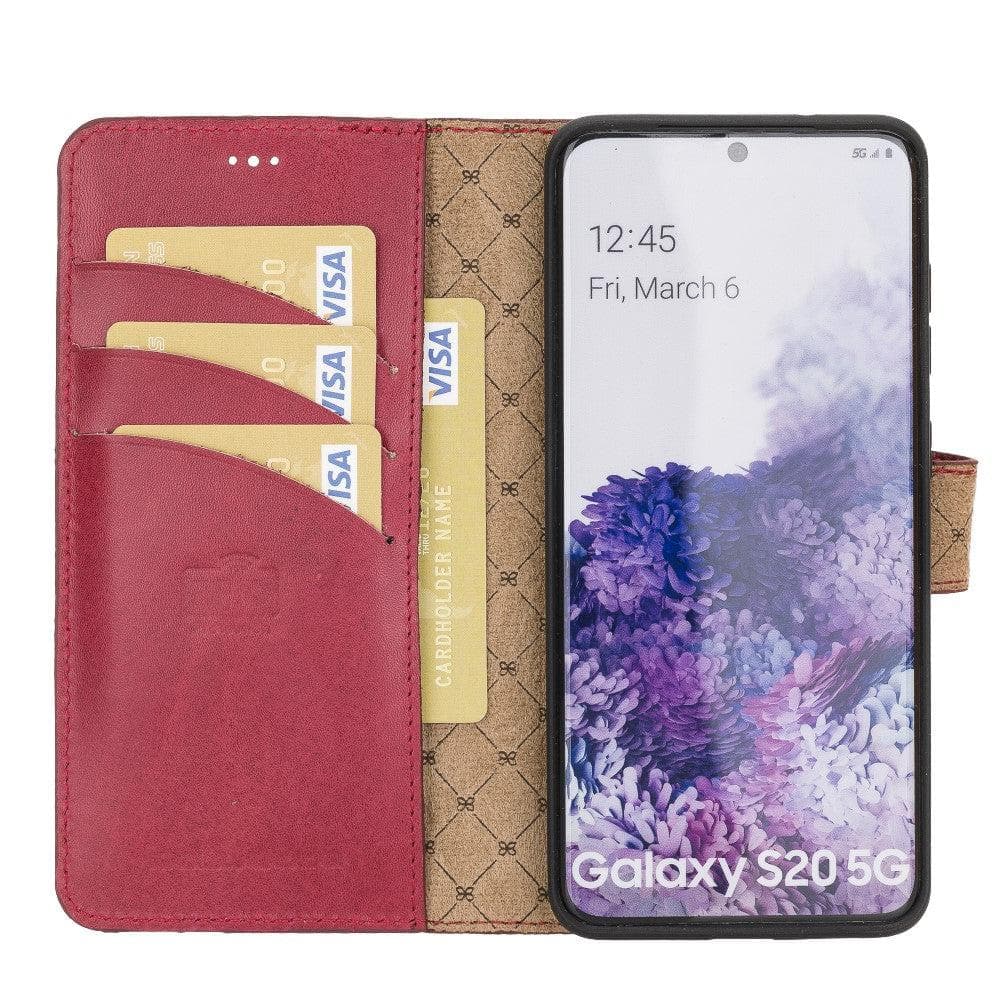 Samsung Galaxy S20 Series Leather Magnetic Detachable Leather Wallet Case Samsung S20 Plus / v4ef Bouletta