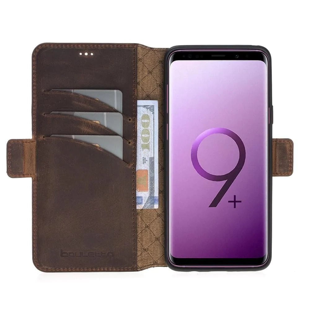 Samsung Galaxy S9 Series Leather Wallet Folio Case Samsung S9 / G2 Bouletta