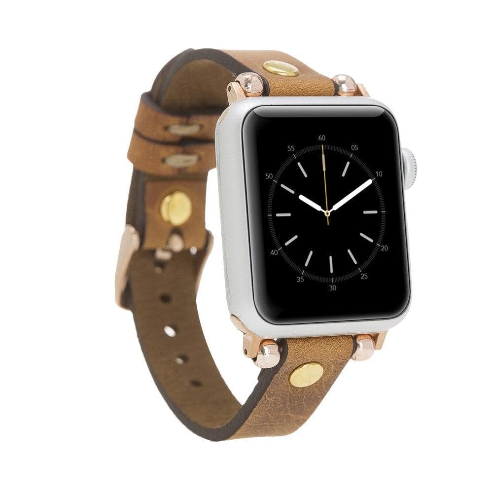 Sizergh Ferro Apple Watch Leather Strap G19 Bouletta LTD
