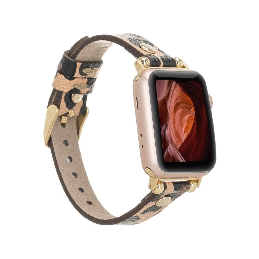 Sizergh Ferro Apple Watch Leather Strap LEO NE Bouletta LTD