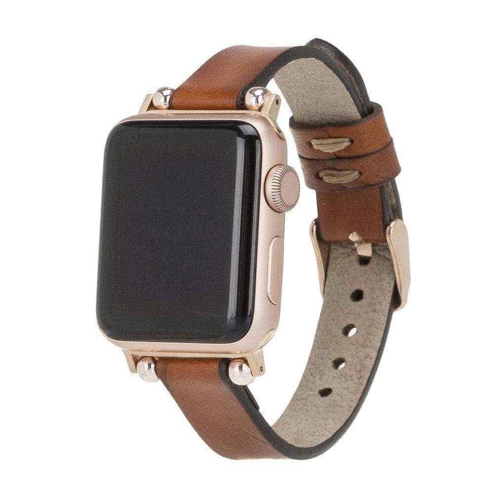Wollaton Ferro Apple Watch Leather Strap rst2ef Bouletta LTD