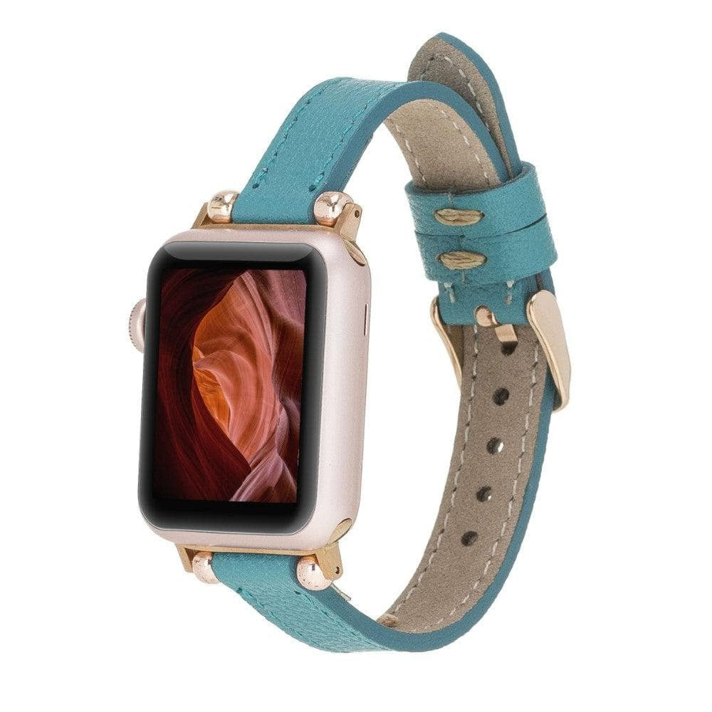 Wollaton Ferro Apple Watch Leather Strap cp5 Bouletta LTD